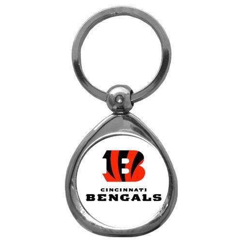 NFL - Cincinnati Bengals Chrome Key Chain-Key Chains,Chrome Key Chains,NFL Chrome Key Chains-JadeMoghul Inc.