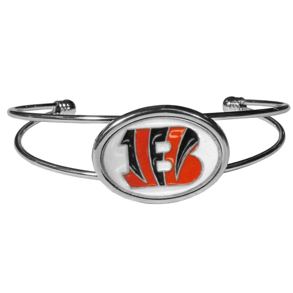 NFL - Cincinnati Bengals Cuff Bracelet-Jewelry & Accessories,Bracelets,Cuff Bracelets,NFL Cuff Bracelets-JadeMoghul Inc.