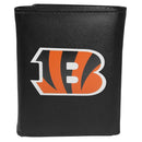 NFL - Cincinnati Bengals Tri-fold Wallet Large Logo-Wallets & Checkbook Covers,NFL Wallets,Cincinnati Bengals Wallets-JadeMoghul Inc.