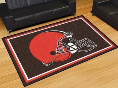 5x8 Rug NFL Cleveland Browns 5'x8' Plush Rug