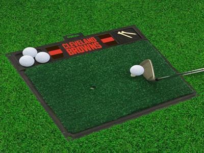 Golf Accessories NFL Cleveland Browns Golf Hitting Mat 20" x 17"