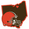 NFL - Cleveland Browns Home State Decal-Automotive Accessories,Decals,Home State Decals,NFL Home State Decals-JadeMoghul Inc.