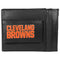 NFL - Cleveland Browns Logo Leather Cash and Cardholder-Wallets & Checkbook Covers,NFL Wallets,Cleveland Browns Wallets-JadeMoghul Inc.