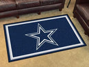 4x6 Rug NFL Dallas Cowboys 4'x6' Plush Rug