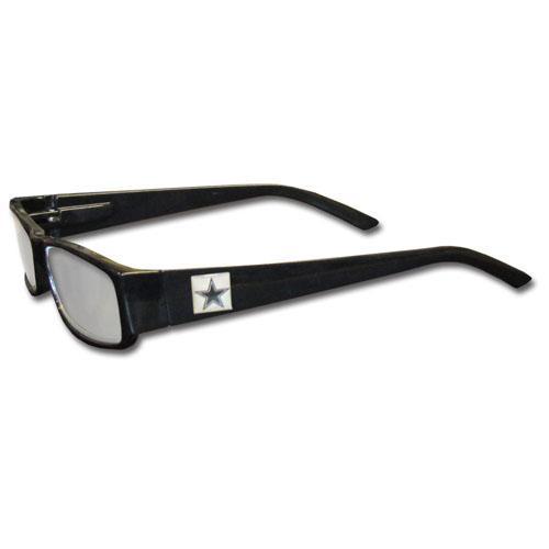 NFL - Dallas Cowboys Black Reading Glasses +2.25-Sunglasses, Eyewear & Accessories,Reading Glasses,Black Frames, Power 2.25,NFL Power 2.25-JadeMoghul Inc.