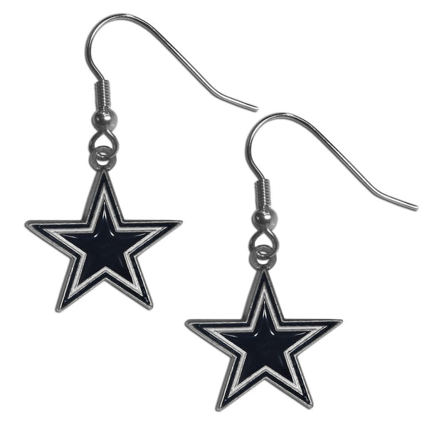 NFL - Dallas Cowboys Dangle Earrings-Jewelry & Accessories,Earrings,Dangle Earrings,Dangle Earrings,NFL Dangle Earrings-JadeMoghul Inc.