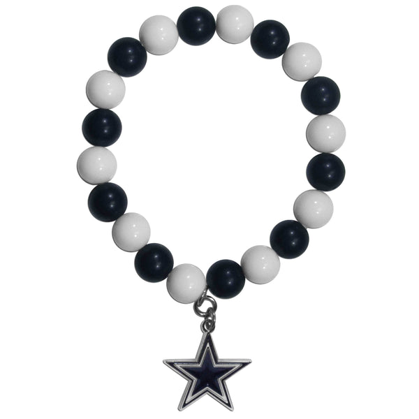 NFL - Dallas Cowboys Fan Bead Bracelet-Jewelry & Accessories,Bracelets,Fan Bead Bracelets,NFL Fan Bead Bracelets-JadeMoghul Inc.