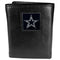 NFL - Dallas Cowboys Leather Tri-fold Wallet-Wallets & Checkbook Covers,Tri-fold Wallets,Tri-fold Wallets,NFL Tri-fold Wallets-JadeMoghul Inc.