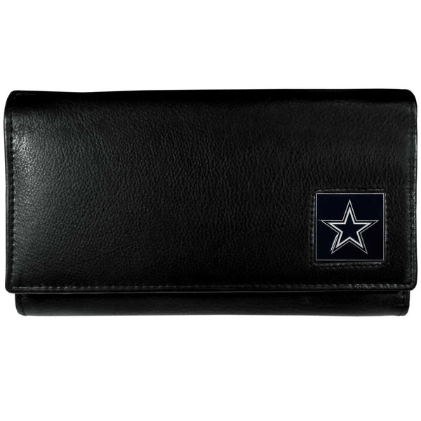 NFL - Dallas Cowboys Leather Women's Wallet-Wallets & Checkbook Covers,Women's Wallets,NFL Women's Wallets-JadeMoghul Inc.