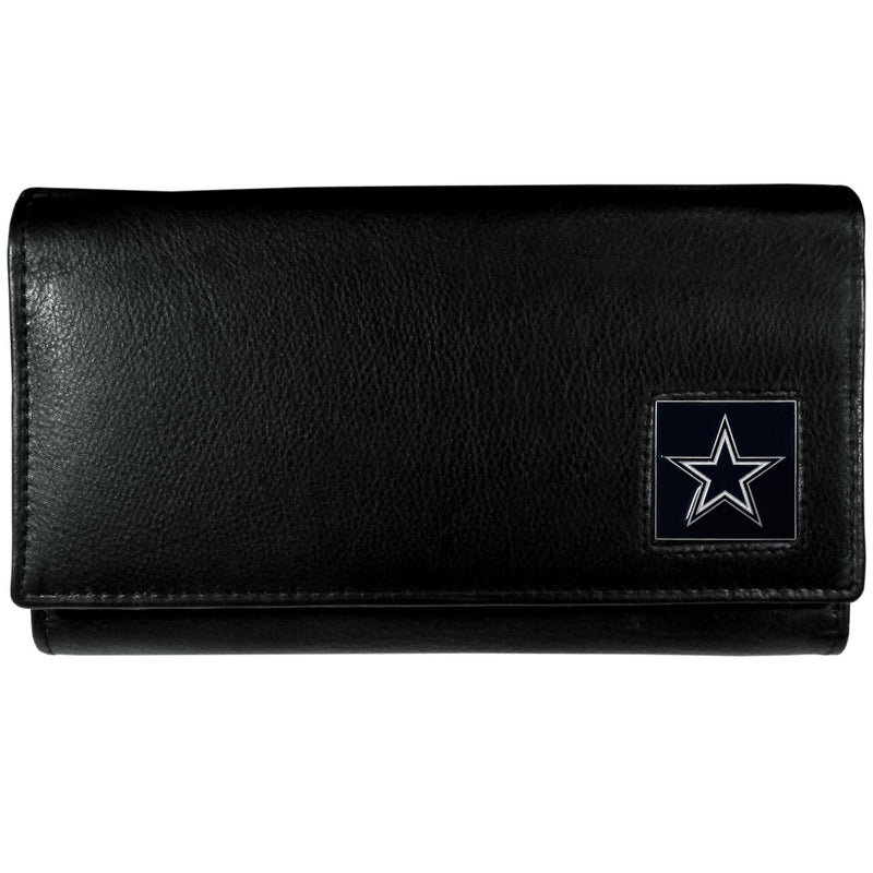 NFL - Dallas Cowboys Leather Women's Wallet-Wallets & Checkbook Covers,Women's Wallets,NFL Women's Wallets-JadeMoghul Inc.