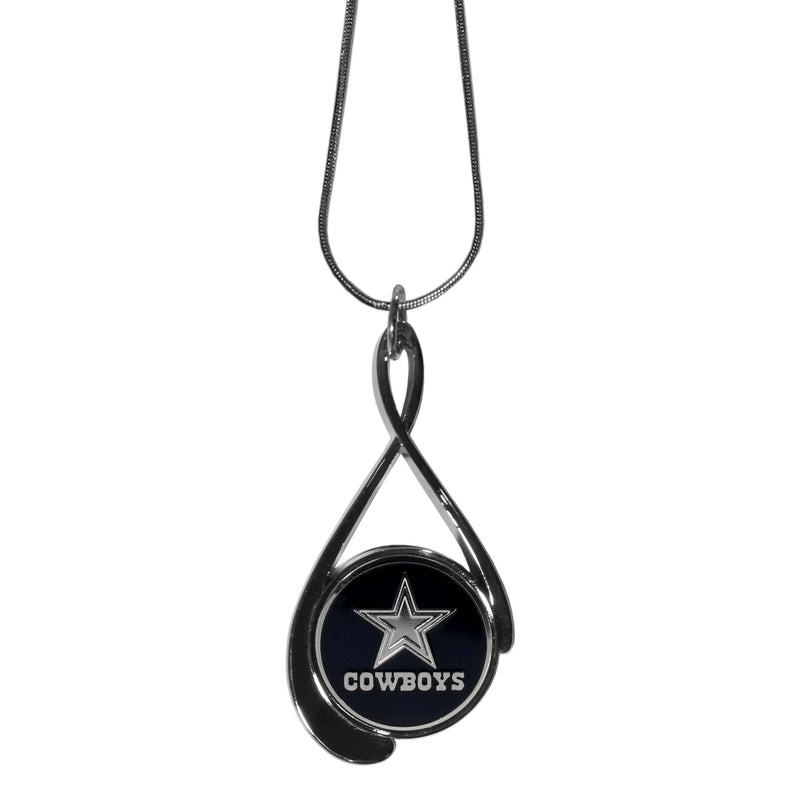 NFL - Dallas Cowboys Tear Drop Necklace-Jewelry & Accessories,Necklaces,Tear Drop Necklaces,NFL Tear Drop Necklaces-JadeMoghul Inc.