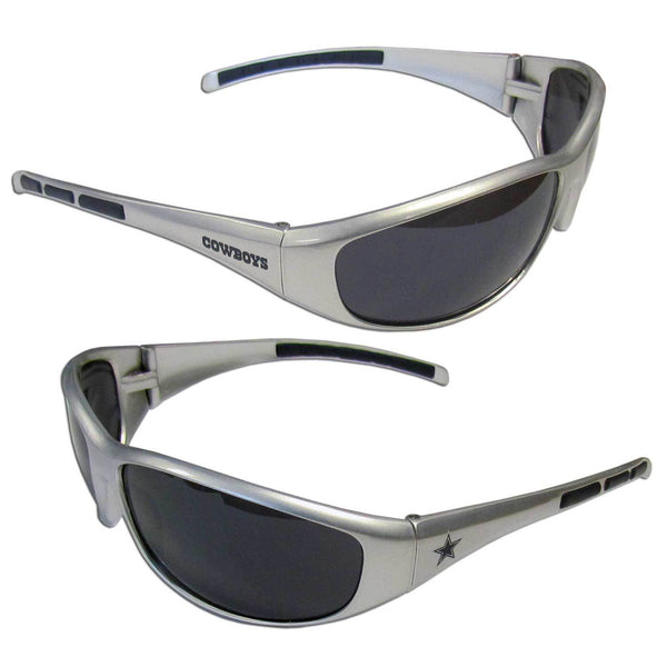 NFL - Dallas Cowboys Wrap Sunglasses-Sunglasses, Eyewear & Accessories,Sunglasses,Wrap Sunglasses,NFL Wrap Sunglasses-JadeMoghul Inc.