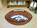 Cheap Rugs For Sale NFL Denver Broncos Football Ball Rug 20.5"x32.5"
