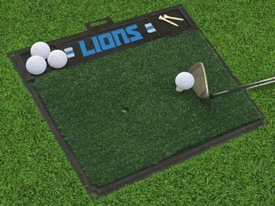 Golf Accessories NFL Detroit Lions Golf Hitting Mat 20" x 17"