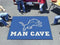 Grill Mat NFL Detroit Lions Man Cave Tailgater Rug 5'x6'