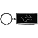 NFL - Detroit Lions Multi-tool Key Chain, Black-Key Chains,NFL Key Chains,Detroit Lions Key Chains-JadeMoghul Inc.