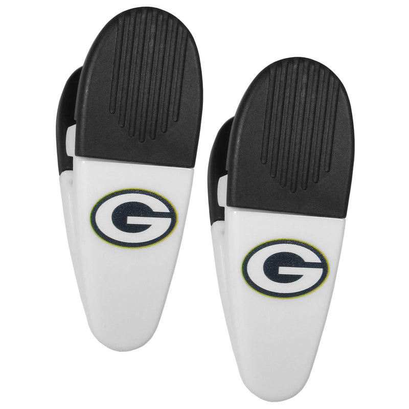 NFL - Green Bay Packers Mini Chip Clip Magnets, 2 pk-Other Cool Stuff,NFL Other Cool Stuff,Green Bay Packers Other Cool Stuff-JadeMoghul Inc.