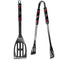 NFL - Houston Texans 2 pc Steel BBQ Tool Set-Tailgating & BBQ Accessories,BBQ Tools,2 pc Steel Tool Set,NFL 2 pc Steel Tool Set-JadeMoghul Inc.