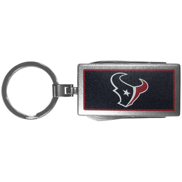 NFL - Houston Texans Multi-tool Key Chain, Logo-Key Chains,NFL Key Chains,Houston Texans Key Chains-JadeMoghul Inc.