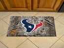 Outdoor Welcome Mats NFL Houston Texans Scraper Mat 19"x30" Camo
