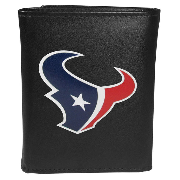 NFL - Houston Texans Tri-fold Wallet Large Logo-Wallets & Checkbook Covers,NFL Wallets,Houston Texans Wallets-JadeMoghul Inc.