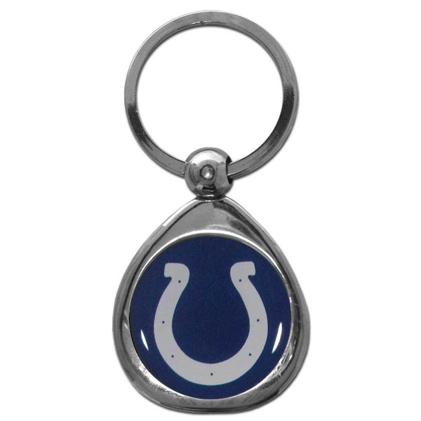 NFL - Indianapolis Colts Chrome Key Chain-Key Chains,Chrome Key Chains,NFL Chrome Key Chains-JadeMoghul Inc.