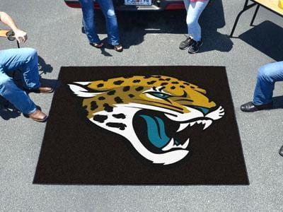 BBQ Grill Mat NFL Jacksonville Jaguars Tailgater Rug 5'x6'