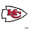 NFL - Kansas City Chiefs 8 inch Logo Magnets-Home & Office,Magnets,8 inch Logo Magnets,NFL 8 inch Logo Magnets-JadeMoghul Inc.