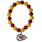 NFL - Kansas City Chiefs Fan Bead Bracelet-Jewelry & Accessories,Bracelets,Fan Bead Bracelets,NFL Fan Bead Bracelets-JadeMoghul Inc.