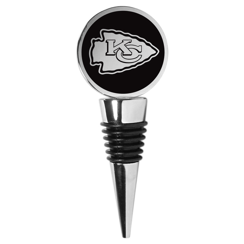 NFL - Kansas City Chiefs Wine Stopper-Tailgating & BBQ Accessories,Wine Accessories,Wine Stopper,NFL Wine Stopper-JadeMoghul Inc.
