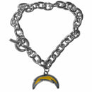 NFL - Los Angeles Chargers Charm Chain Bracelet-Jewelry & Accessories,Bracelets,Charm Chain Bracelets,NFL Charm Chain Bracelets-JadeMoghul Inc.