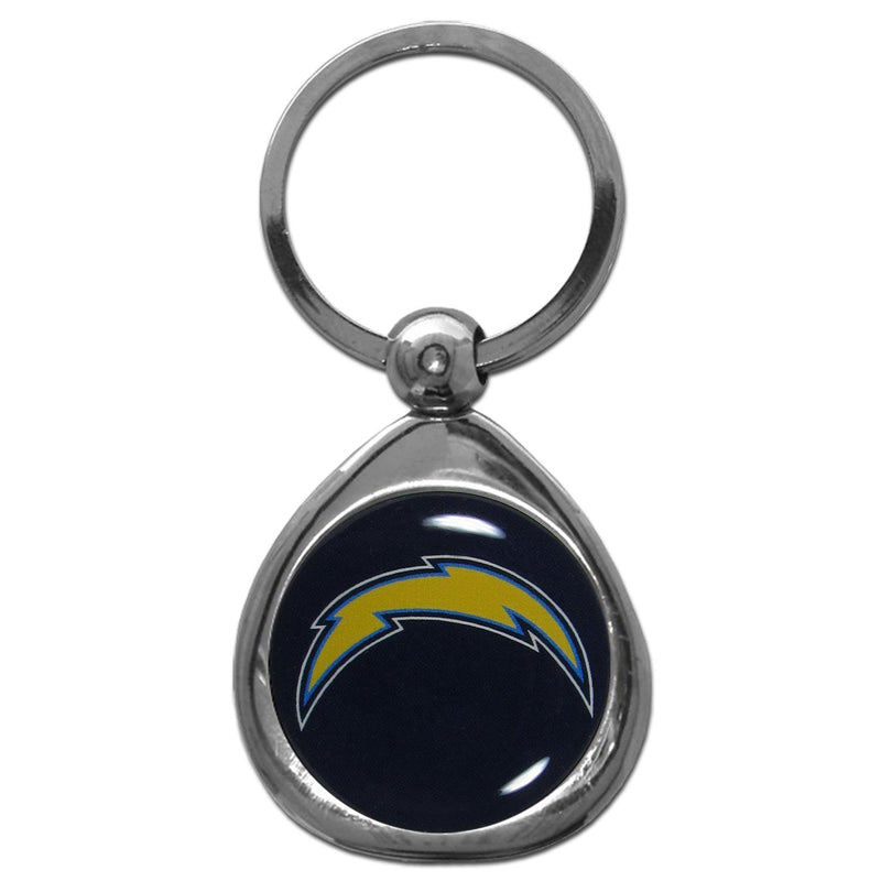 NFL - Los Angeles Chargers Chrome Key Chain-Key Chains,Chrome Key Chains,NFL Chrome Key Chains-JadeMoghul Inc.