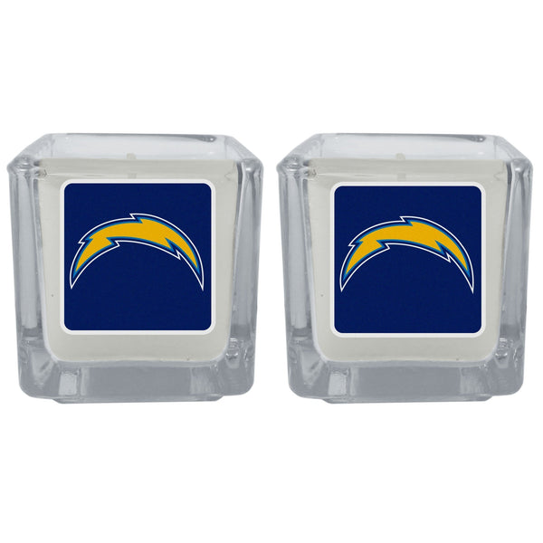 NFL - Los Angeles Chargers Graphics Candle Set-Other Cool Stuff,NFL Other Cool Stuff,Los Angeles Chargers Other Cool Stuff-JadeMoghul Inc.