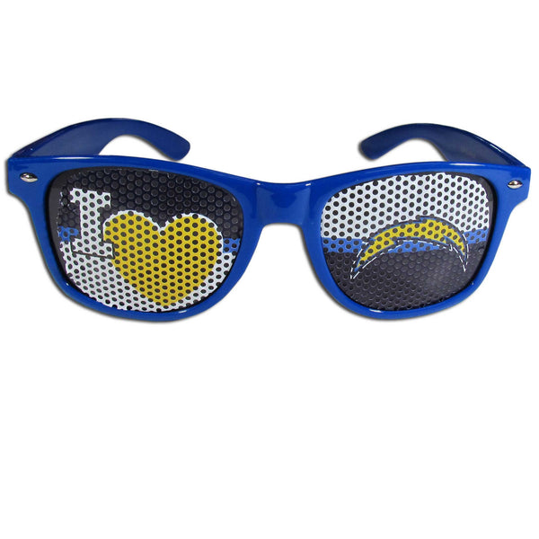 NFL - Los Angeles Chargers I Heart Game Day Shades-Sunglasses, Eyewear & Accessories,Sunglasses,Game Day Shades,I Heart Game Day Shades,NFL I Heart Game Day Shades-JadeMoghul Inc.