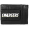 NFL - Los Angeles Chargers Logo Leather Cash and Cardholder-Wallets & Checkbook Covers,NFL Wallets,Los Angeles Chargers Wallets-JadeMoghul Inc.