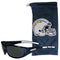 NFL - Los Angeles Chargers Sunglass and Bag Set-Sunglasses, Eyewear & Accessories,Sunglass and Accessory Sets,Sunglass and Bag Sets,NFL Sunglass and Bag Sets-JadeMoghul Inc.