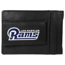 NFL - Los Angeles Rams Logo Leather Cash and Cardholder-Wallets & Checkbook Covers,NFL Wallets,Los Angeles Rams Wallets-JadeMoghul Inc.