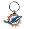 NFL - Miami Dolphins Enameled Key Chain-Key Chains,Chrome and Enameled Key Chains,NFL Chrome and Enameled Key Chains-JadeMoghul Inc.