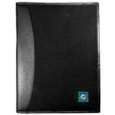 NFL - Miami Dolphins Leather and Canvas Padfolio-Other Cool Stuff,Portfolios,NFL Embossed Logo-JadeMoghul Inc.