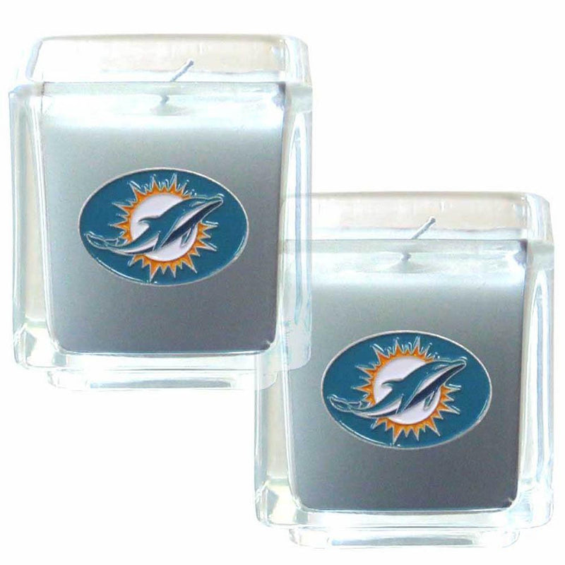 NFL - Miami Dolphins Scented Candle Set-Home & Office,Candles,Candle Sets,NFL Candle Sets-JadeMoghul Inc.