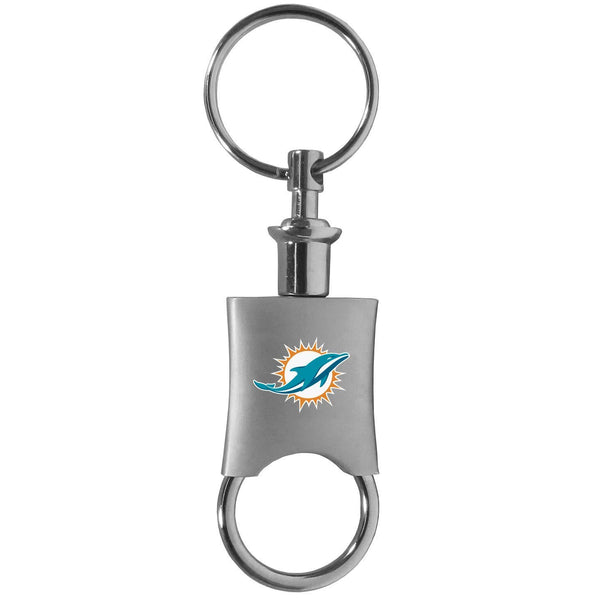 NFL - Miami Dolphins Valet Key Chain-Key Chains,NFL Key Chains,Miami Dolphins Key Chains-JadeMoghul Inc.