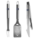 NFL - Minnesota Vikings 3 pc Stainless Steel BBQ Set-Tailgating & BBQ Accessories,BBQ Tools,3 pc Steel Tool SetNFL 3 pc Steel Tool Set-JadeMoghul Inc.