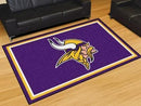 5x8 Rug NFL Minnesota Vikings 5'x8' Plush Rug