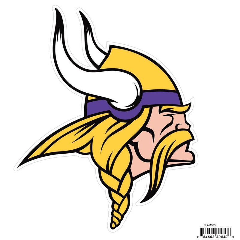 NFL - Minnesota Vikings 8 inch Logo Magnets-Home & Office,Magnets,8 inch Logo Magnets,NFL 8 inch Logo Magnets-JadeMoghul Inc.