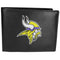 NFL - Minnesota Vikings Bi-fold Wallet Large Logo-Wallets & Checkbook Covers,NFL Wallets,Minnesota Vikings Wallets-JadeMoghul Inc.