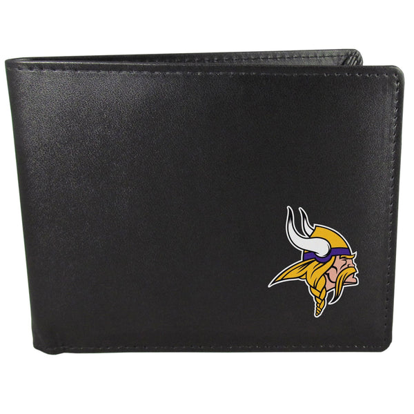 NFL - Minnesota Vikings Bi-fold Wallet-Wallets & Checkbook Covers,Bi-fold Wallets,Printed Bi-fold WalletNFL Printed Bi-fold Wallet-JadeMoghul Inc.