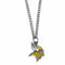NFL - Minnesota Vikings Chain Necklace with Small Charm-Jewelry & Accessories,Necklaces,Chain Necklaces,NFL Chain Necklaces-JadeMoghul Inc.
