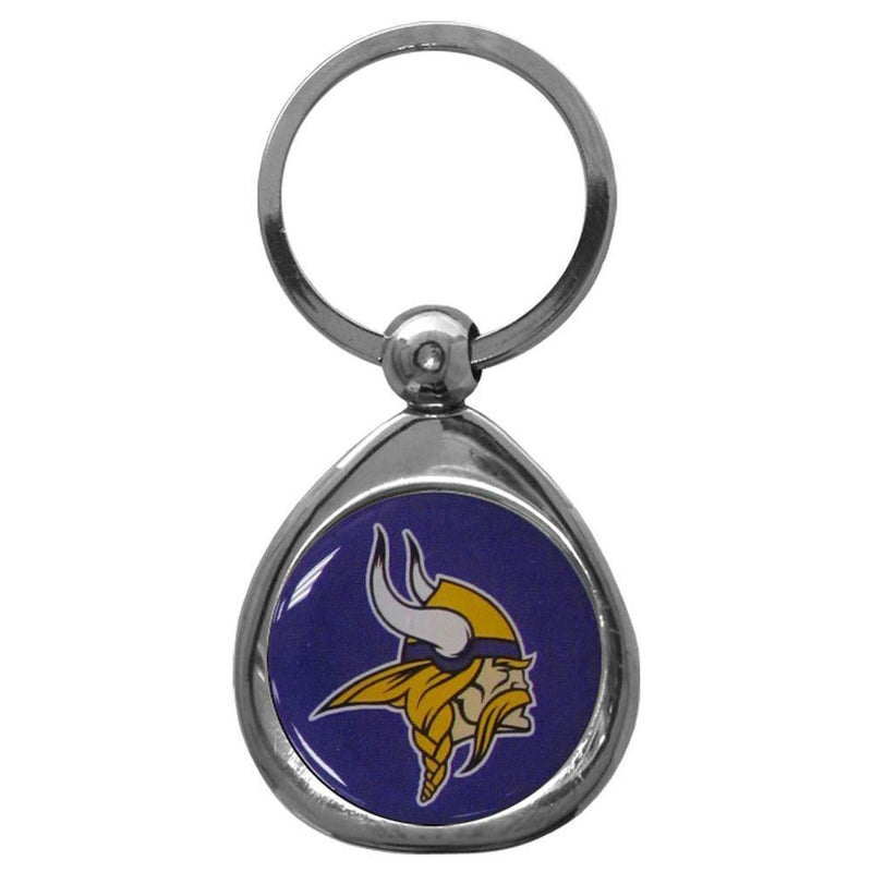 NFL - Minnesota Vikings Chrome Key Chain-Key Chains,Chrome Key Chains,NFL Chrome Key Chains-JadeMoghul Inc.