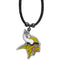 NFL - Minnesota Vikings Cord Necklace-Jewelry & Accessories,Necklaces,Cord Necklaces,NFL Cord Necklaces-JadeMoghul Inc.