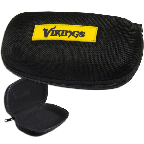 NFL - Minnesota Vikings Hard Shell Sunglass Case-Sunglasses, Eyewear & Accessories,Sunglass Cases,Zippered Eyewear Cases,NFL Zippered Eyewear Cases-JadeMoghul Inc.